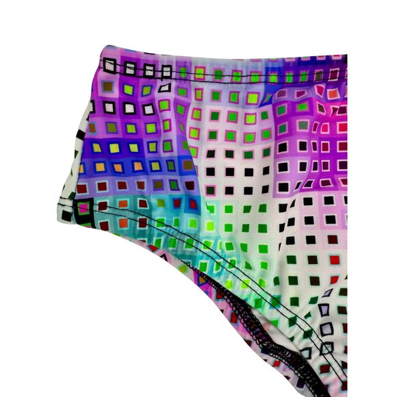 Crazed Wear 2 Piece Rave Set Y2K Cyber Fairycore Festival Costume EDM Club Dance - Picture 8 of 16